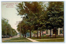 c1910 South from Walt's Corner Philadelphia New York NY Unposted Postcard picture