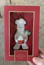 Lenox 2023 Gingerbread Man Ornament New in Box picture