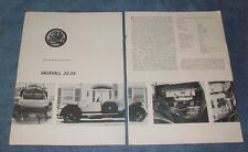 1924 Vauxhall Velox 30-98 O.E. Type Vintage History Info Article 