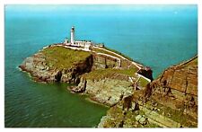 Vintage South Stack Lighthouse, Anglesey, England Postcard picture