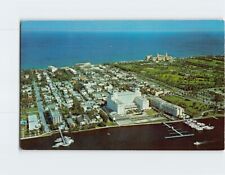 Postcard Aerial View Palm Beach Florida USA picture