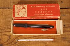 Vintage Mid Century Modern Guardian of Health Fever Thermometer picture