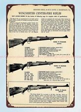 buy unframed art 1968 WINCHESTER Standard Magnum firearm gun metal tin sign picture