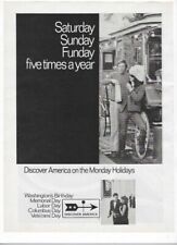 1973 Discover America Monday Holidays & Tennessee Industrial Vintage Print Ads picture