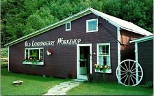 Historic Old Londonderry Workshop Inc Londonderry Vermont Chrome Postcard picture