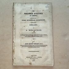 1825 USA Compared To European Countries England john henry hobart New York picture