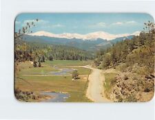 Postcard Mt. Evans and upper Bear Creek Valley Denver Mountain Parks CO USA picture
