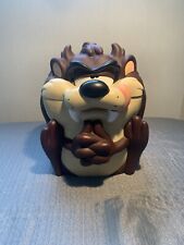 Extremely Rare Looney Tunes Taz Tasmanian Devil Container Vintage Fig Statue picture