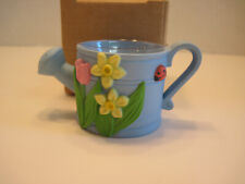 Vintage Avon Watering Can Egg Cup New in Box ~~ Adorable  picture