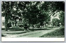 385 Williams St East Randolph NY,  Dirt Road Postcard picture