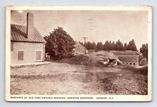 c1930 Ramparts of Old Fort Ontario Casemate Entrance Postcard Oswego New York NY picture