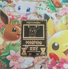 Antique (Ancient Pikachu) Pokemon Metal Card picture