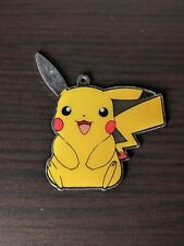 Pokemon Metal Keychain Pikachu From Late 90's Damaged - picture