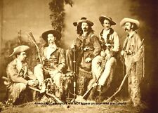 Buffalo Bill Cody Wild Bill Hickok PHOTO Old Wild West Photo 1872 Hunting Group picture