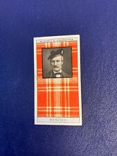 1927 Mitchell's Cigarettes CLAN TARTANS #41 Sir Robert Menzies - Vintage Tobacco picture