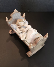 Lladro Porcelain Figurine - Rock-a-Bye Baby #5717 picture