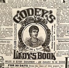 Godey's Lady's Book 1885 Advertisement Victorian Subscriber Offer DWKK9 picture