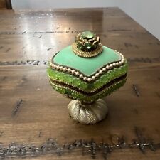 HAND MADE DECORATIVE EGG SHAPE ON STAND, beautiful work picture
