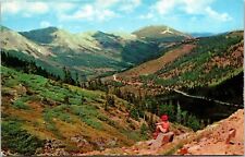 Castle Peak Area Aspen Colorado CO Postcard PM Mt Evans VTG Cooper Vintage picture