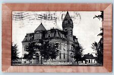 Appleton Wisconsin WI Postcard Third Ward School Exterior Building c1909 Vintage picture