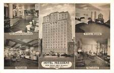 1939 Hotel President Multiview Interior Advertising NYC  VTG P148 picture