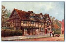 c1910 Shakespeare's Birthplace Stratford-On-Avon England Unposted Postcard picture