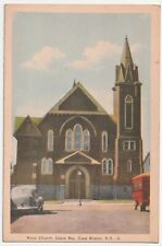 c1940s~ Cape Breton Nova Scotia~Fort Knox Church~Glace Bay~VTG Canada Postcard picture