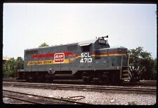 Original Rail Slide - SCL Family Lines System 4713 Spartanburg SC 11-1981 picture