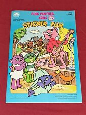 Pink Panther and Sons Sticker Fun Book 1985 Golden [NEW & UNUSED] picture