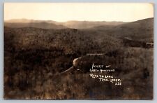 Road to Long Trail Lodge. Green Mts. Killington Vermont Real Photo Postcard RPPC picture