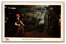 Night Scene, Rolling Mill, 1908 Pittsburgh Pennsylvania PA Postcard picture