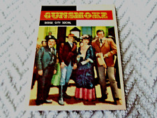 1958  TOPPS  TV  WESTERNS    DODGE  CITY  SOCIAL # 14     NM /  MINT  OR  BETTER picture