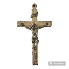 Vintage Creed Sterling Silver Crucifix Cross Pendant picture
