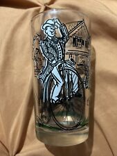 Armour Peanut Butter Glass Transportation Series The High Wheel Bicycle MCM picture