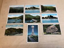 9 Postcard Lot.  Massachusetts Vintage Postcards. None Have Been Postmarked. picture
