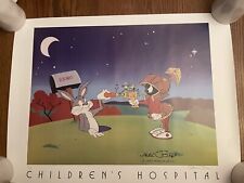 Chuck Jones Bugs Bunny And Spaceman Children’s Hospital 1994 Signed/numbered picture