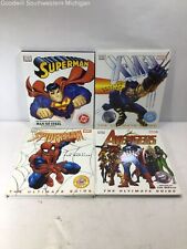 Pre-Owned Lot of 4 DK Ultimate Guides: Superman/X-Men/Avengers/Spider-Man picture