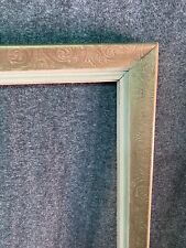 Carved Wood GOLD Ivory Picture Frame 27 1/2 x 33 1/2