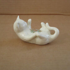 Vtg 1990s Lenox China Jewels Collection Figurine Playing Cat Kitten Flopping  5