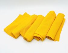 Honey Yellow Linen Napkins 16” X 16”  picture