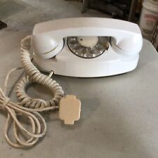 Vintage Retro 1960s 1970s Northern Electric White Princess Rotary Phone picture