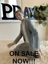 Lladro Caring Father #6972 New Mint Condition Fast Shipping picture