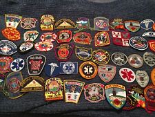 Lot of 50 Various Fire Department Patches Vintage Ones Included (lot X7) picture