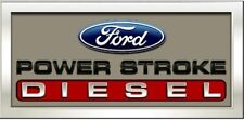 Ford Power Stroke Diesel Truck F250 Metal Tin Sign Garage Man Cave New picture