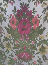 Vintage Floral Cut Velvet Upholstery Fabric picture