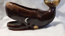 Vintage Inarco Red Ware Whale Planter picture