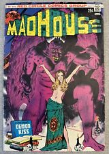 Madhouse #96 VG Bronze Age Horror 1974 Classic Morrow Cover Red Circle picture