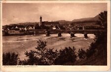 1910 German Postcard Sackingen Baden Wurttemberg Germany Vintage Bridge J27 picture