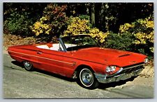 1965 Ford Thunderbird Ward Collection Convertible Postcard picture