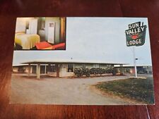 Postcard TX Texas Abilene Sun Valley Lodge Motel Roadside picture